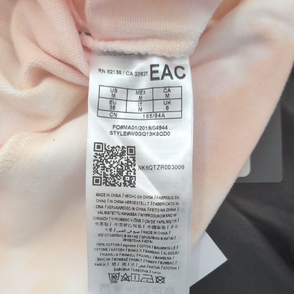 Guess Pastel Pink Logo Sweatshirt - Picture 7 of 8
